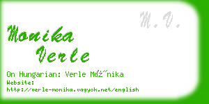 monika verle business card